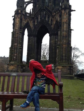 Totally not participating - Sir Walter Scott Monument in Edinburgh