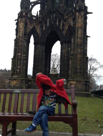 Totally not participating - Sir Walter Scott Monument in Edinburgh