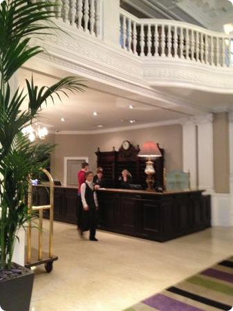 Lobby at the Balmoral Hotel