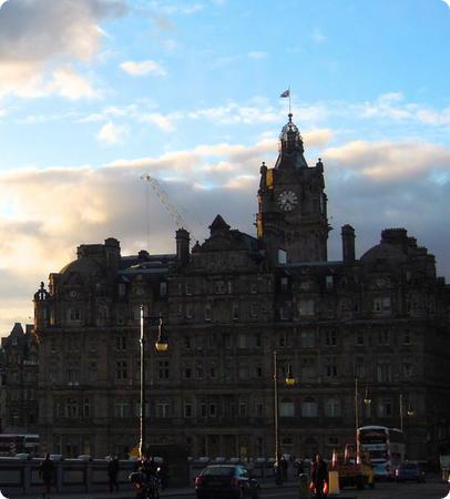 Balmoral hotel in Edinburgh, Scotland