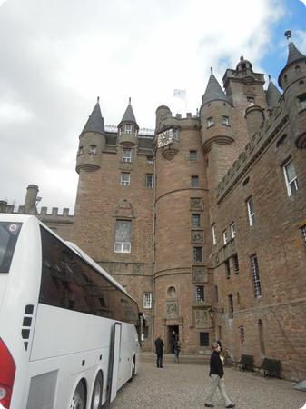 Glamis Castle in the Scottish Highlands