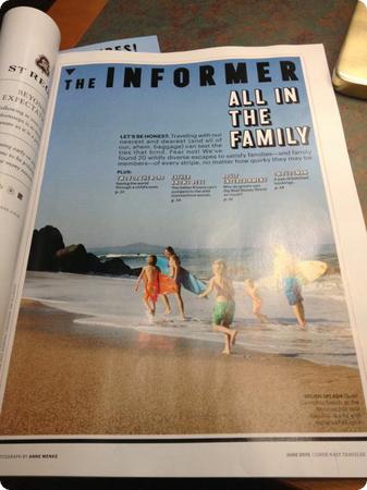 Inside Conde Nast Traveler's Family Travel Issue